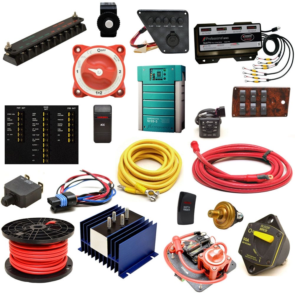 Boat Electrical Supplies, Marine Electrical Supplies & Equipment